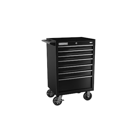Champion Tool Storage FMPro Tool Cabinet With Casters, 7 Drawer, Black, Steel, 27 in W x 20 in D FMP2707RC-BK